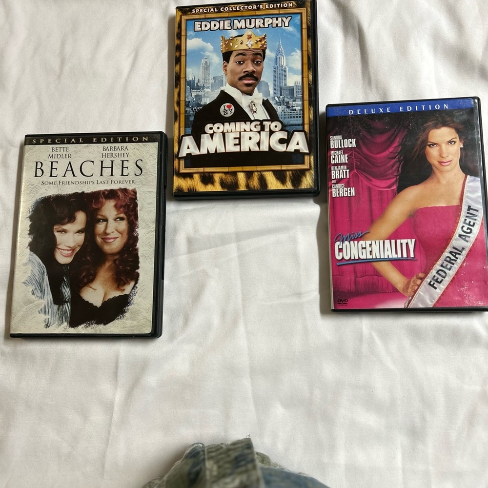 Eddie Murphy Coming to America, Beaches, Miss Congeniality